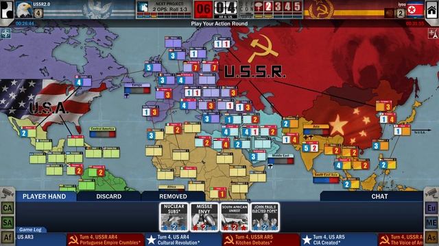 #9: Всё случится очень быстро! Внезапная концовка игры за США. Сумеречная борьба (Twilight Struggle смотреть онлайн