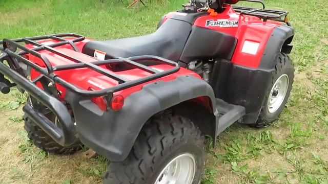 2003 HONDA FOREMAN RUBICON TRX 500FA смотреть онлайн