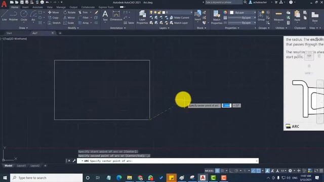 How to Draw Arc | AutoCAD Course in Urdu/Hindi | Lecture 19 смотреть онлайн