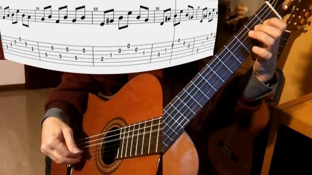 Traditional: MALAGUEÑA - Study (easy) For Arpeggios (sheet Music Available)