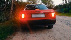 Led поворотники и стоп сигналы ауди 80