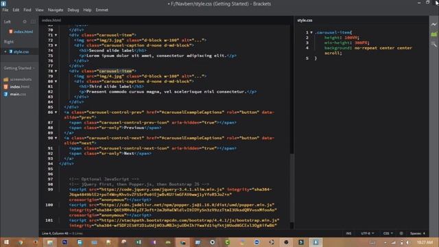 How to Responsive Carousel or Image Slider with Bootstrap 4 for Websites | Customized Carousel|2020 смотреть онлайн