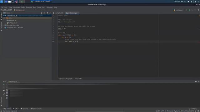 Learn how to convert text file in to JSON file in python | tutorial | python смотреть онлайн
