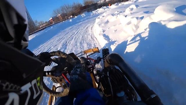 Тюмень Зимний картинг без шипов, 04012022, предфинал смотреть онлайн