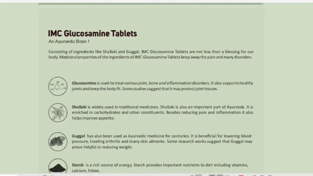 BENEFITS OF IMC GLUCOSAMINE TABLETS. смотреть онлайн