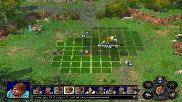 Heroes of Might and Magic 5 прохождение. Кампания "Королева" - Королева [#1] смотреть онлайн