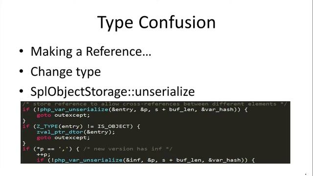 Exploiting PHP7 unserialize (33c3) - deutsche Übersetzung смотреть онлайн
