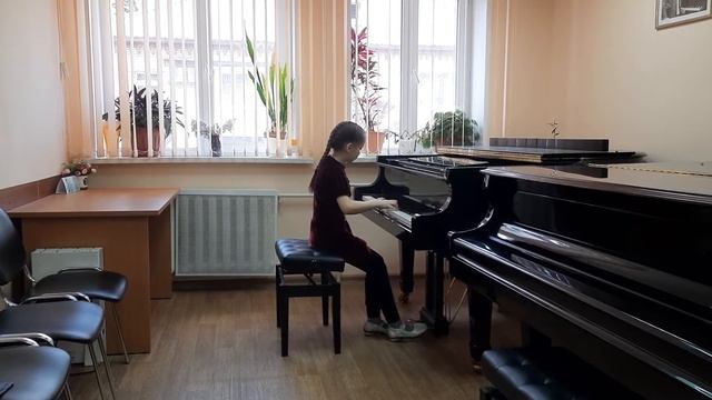 Машенева Карина 9 лет.У . Гиллок Вальс-этюд( из цикла ,, Золотая Вена),Э .Мак Доуэлл Тарантелла. смотреть онлайн