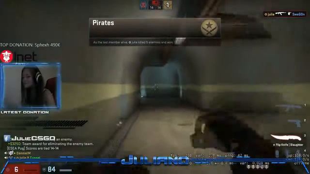 Juliano| Девушка которая играет лучше вас :D смотреть онлайн