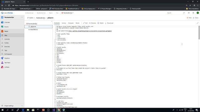 Receta 2 - Crear repositorio de Git en Azure DevOps смотреть онлайн