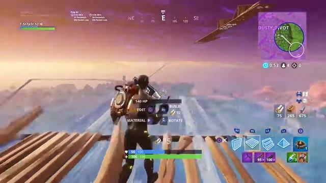 Fortnite Skybase Close Encounters Gameplay!!! смотреть онлайн