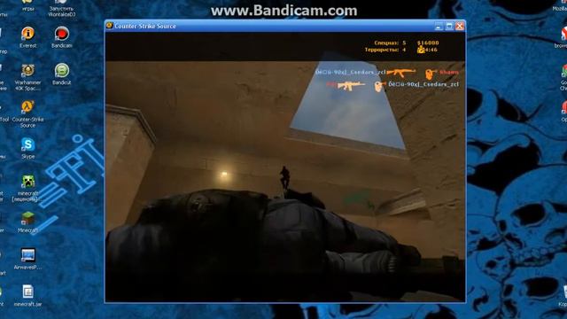 Counter-Strike Source!играем с ботами!!! смотреть онлайн