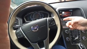 Установка дворников Volvo XC60 в сервисное положение