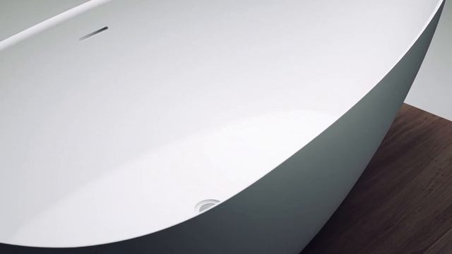 Элитная сантехника Salini. Отдельностоящая ванна из минерального камня Paola. смотреть онлайн