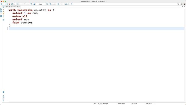 SQL Common Table Expressions (CTEs) смотреть онлайн