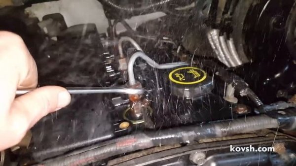 Как определить и исключить стук форсунки. Ford Transit 2.4TDi IDI24