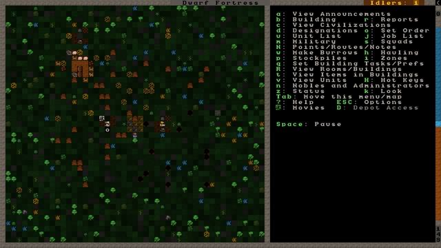 Dwarf Fortress - Godenorstist. Первая серия. смотреть онлайн