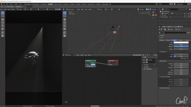 Volumetrics in Blender EEVEE vs Cycles смотреть онлайн