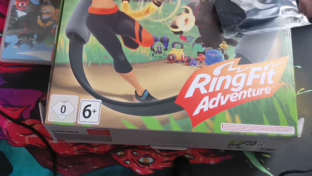 Ring fit adventures распаковка и первое впечатление смотреть онлайн