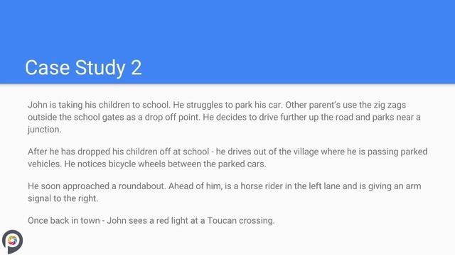 Driving Theory Test Case Study 2020 - Vulnerable Road Users - Part 3 смотреть онлайн