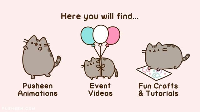 Pusheen Channel Trailer смотреть онлайн