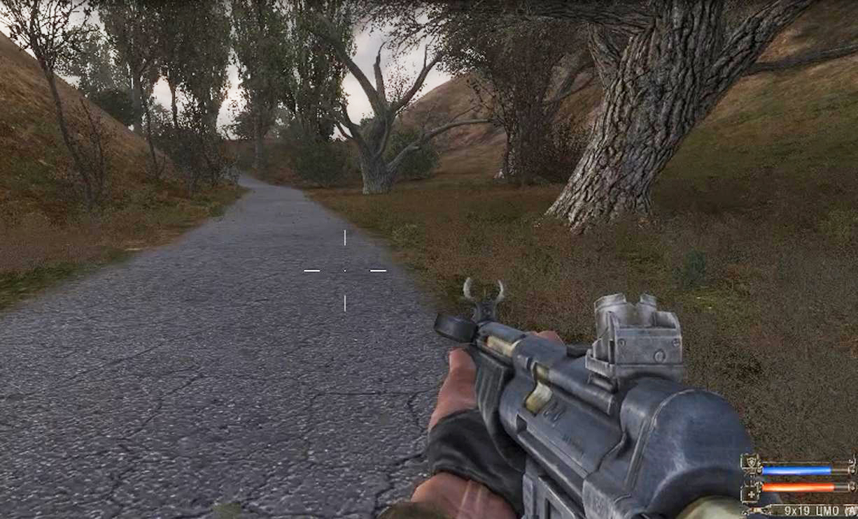 Сталкер ТЧ свалка очищаем от бандитов переход на агропром смотреть онлайн