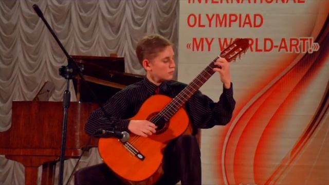 Матвиевский Александр (3 класс) -N.Paganini-Sonata 16 E-dur . II Allegretto (MS.84) смотреть онлайн
