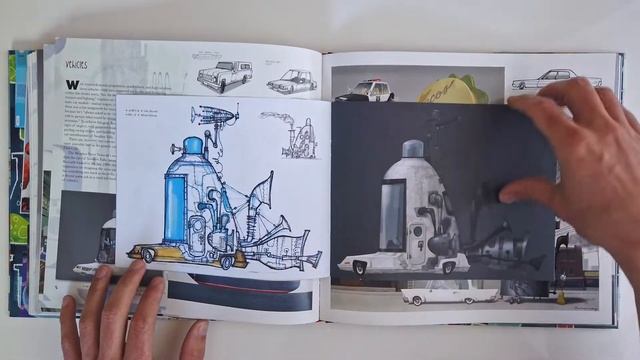 The Art and Making of Cloudy with a Chance of Meatballs (flip through) Artbook смотреть онлайн