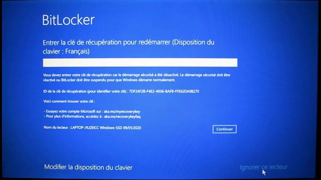 Problem Solved! - Windows 10 écran Bleu de la mort "Récupération Bitlocker" смотреть онлайн