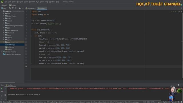 QUÁ ẢO Làm Biến Mất Đồ Vật Với OpenCV Python | Harry Potter OpenCV смотреть онлайн