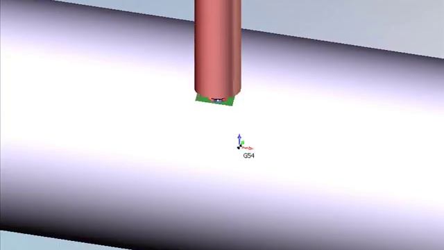 SprutCAM: сверление отверстия на цилиндре смотреть онлайн