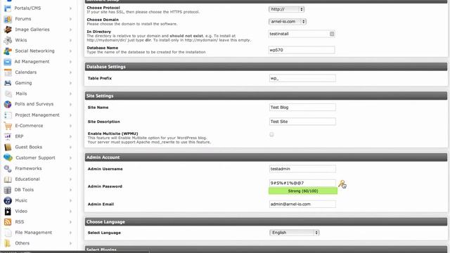 How to install Wordpress with Softaculous смотреть онлайн
