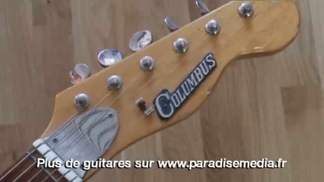 Vintage Guitar Club : COLUMBUS TELECASTER de 1977 (Japon) смотреть онлайн