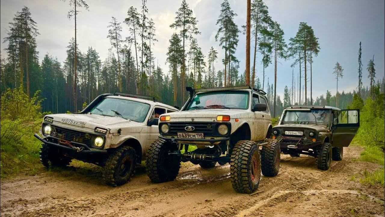 Купили ниву у Jagger Garage и сразу в грязь! смотреть онлайн