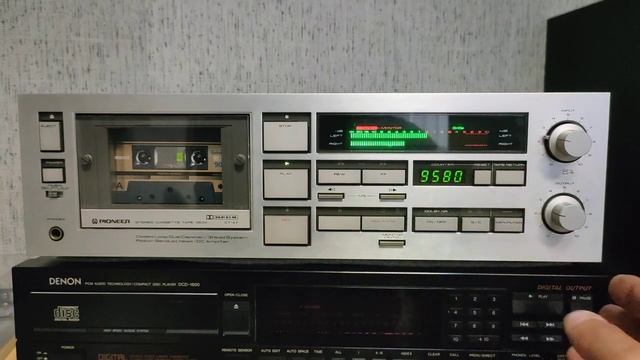Pioneer Ct-A7....волшебная дека с прекрасным звуком смотреть онлайн