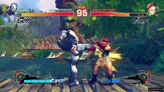Ultra Street Fighter IV - Seth Arcade Mode (HARDEST) смотреть онлайн