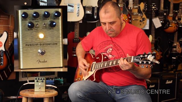 Fender Pugilist Distortion Pedal смотреть онлайн