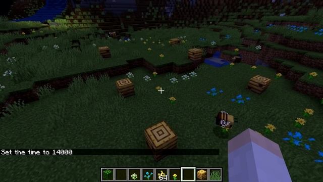 Minecraft 1.15 Snapshot 19w43a- Bees! Bee Hives! Dispenser Changes! смотреть онлайн