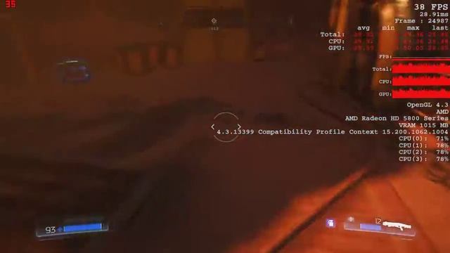 Doom on Xeon E5450 and HD 5850 1GB смотреть онлайн