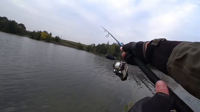 УЛОВИСТАЯ ПРОВОДКА колебалки в сложных погодных условиях от Ивана Мазовка смотреть онлайн