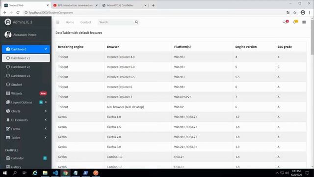 EP15. react & admintle3 use table paging (CRUD) | Full Stack Web Development Tutorial Step By Step смотреть онлайн