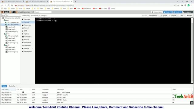Proxmox Snapshot | Protect VMs and containers against data deletion | Tech Arkit смотреть онлайн