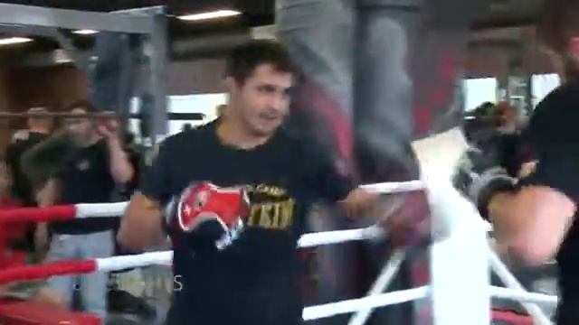 Тренировка Алима на бой в Иванове смотреть онлайн