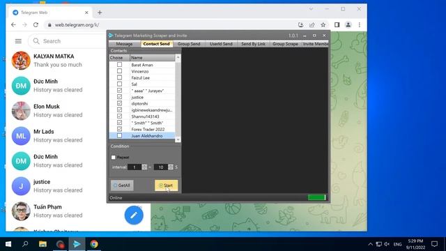 Telegram Marketing Scraper and Invite |Group|Channel|Users|Bulk Sender-02 Contact #telegrambot смотреть онлайн