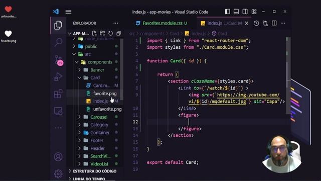 Curso de React JS Aula 16 Criar Página e Rota Favoritos смотреть онлайн