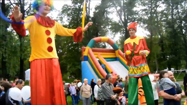 Ходулисты Киев!!! Анимация на ходулях :-) смотреть онлайн