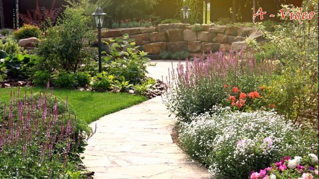 ? Примеры оригинальных ландшафтных композиций / Beautiful Ideas For Landscape Design / A - Video