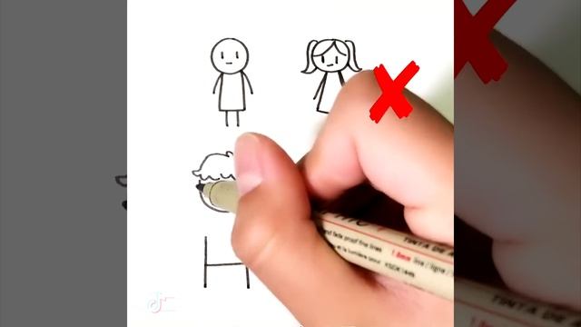 Easy Drawing Tricks You Can't Miss. Simple Drawing Ideas смотреть онлайн