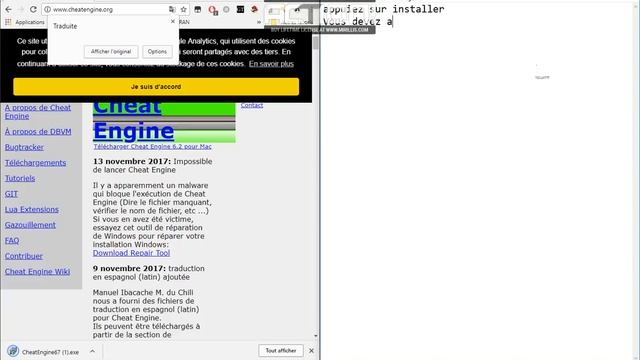 Comment installer cheat engine! смотреть онлайн