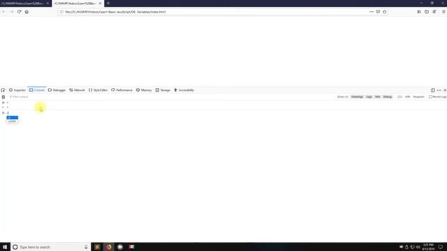 Javascript Tutorial for Beginners | Variables | Part 5 смотреть онлайн